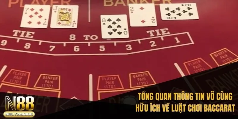 Tổng quan một số thông tin vô cùng hữu ích về luật chơi baccarat
